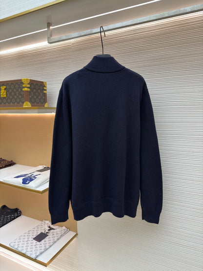 Logo Patch Knit Cardigan