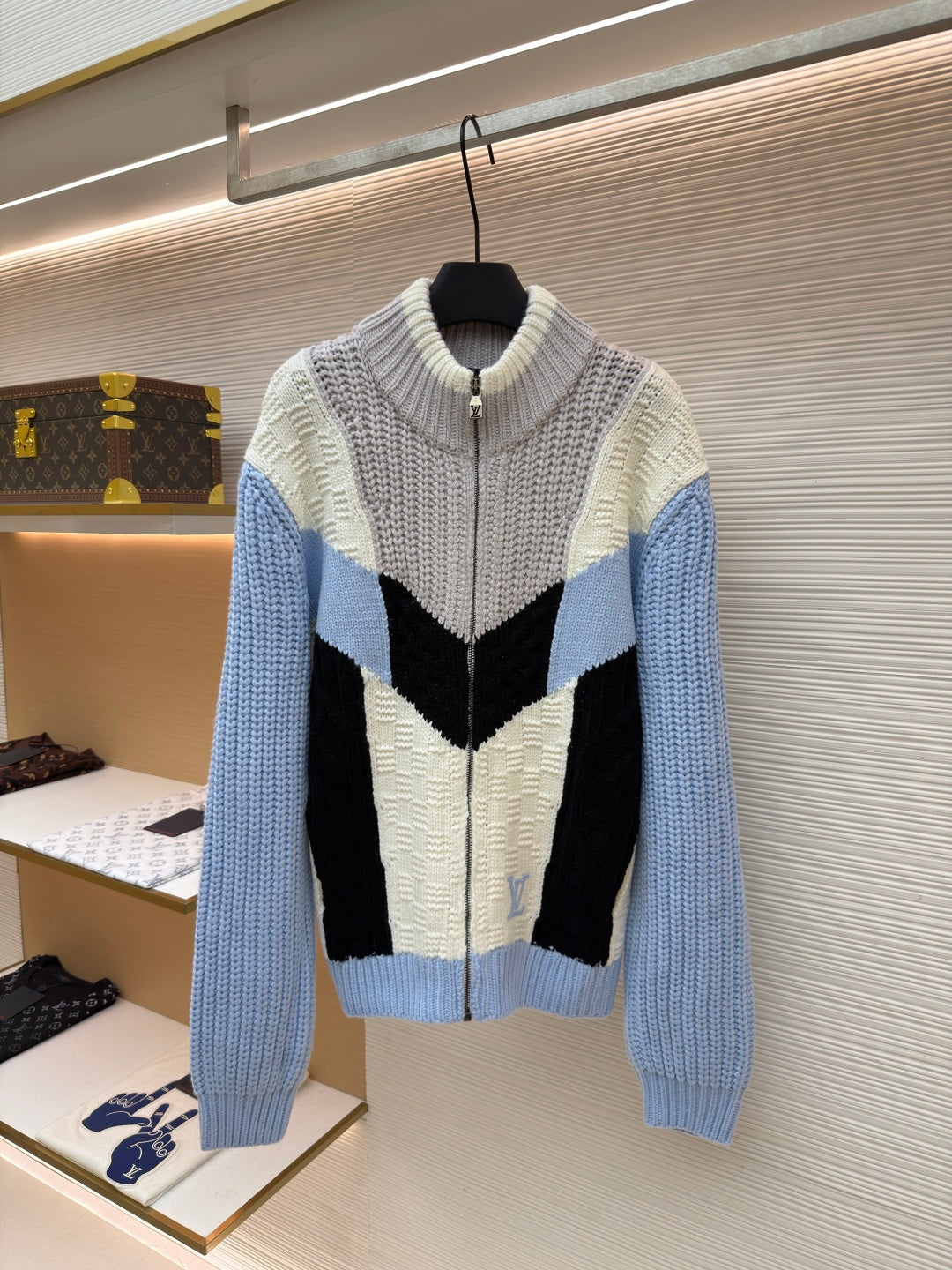 LV Logo Crewneck Sweater