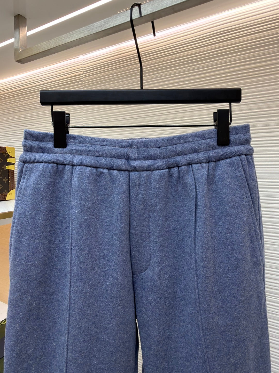 Oblique Cashmere Trousers