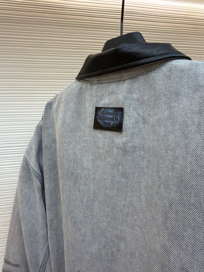 Denim Down Jacket