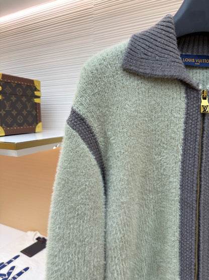 LV Logo Zip Jacket