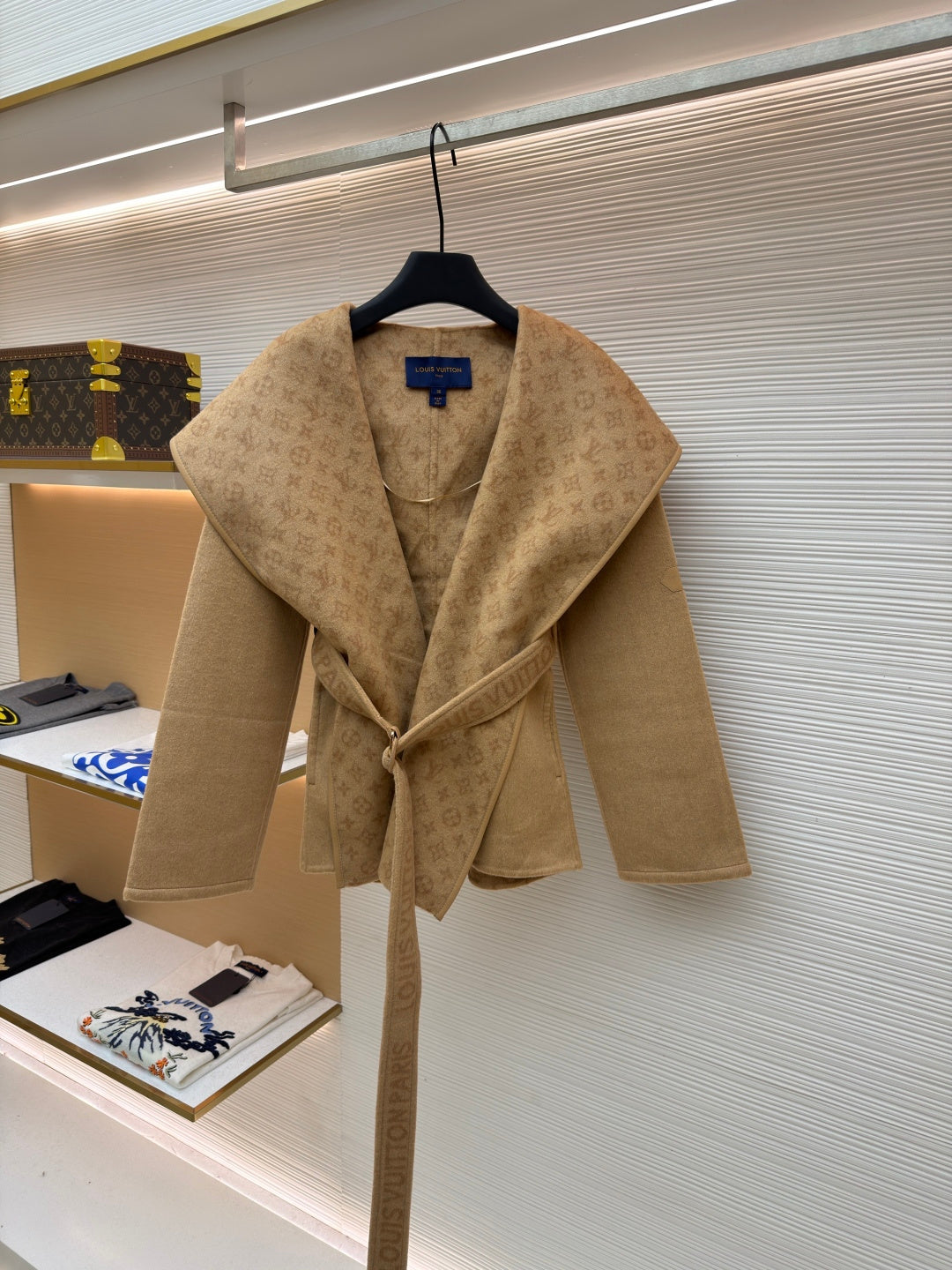 Wool Hooded Coat