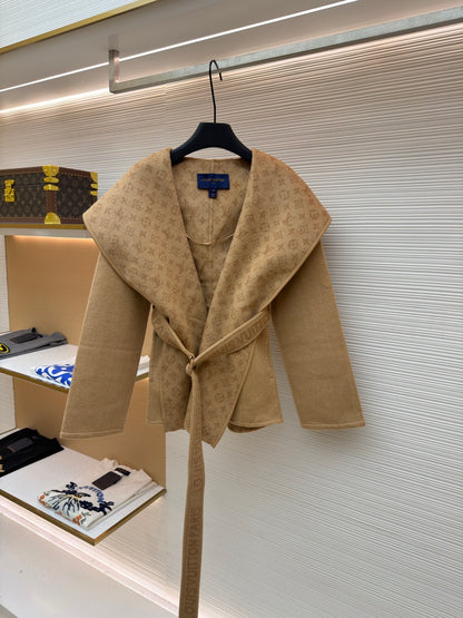Wool Hooded Coat