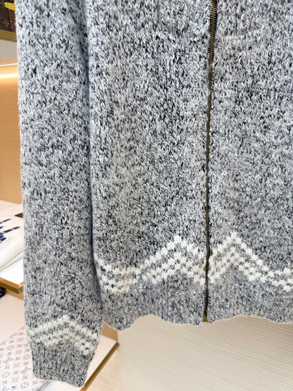 Embroidered Turtleneck Sweater