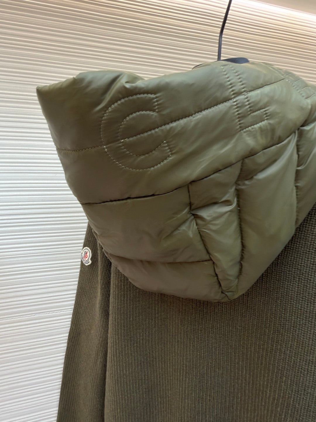 Embroidered Down Jacket