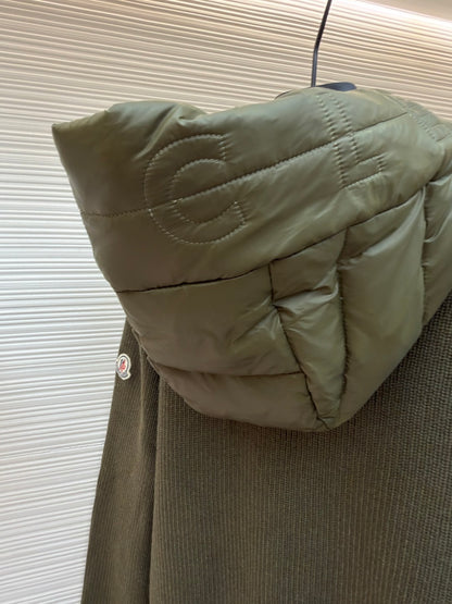 Embroidered Down Jacket