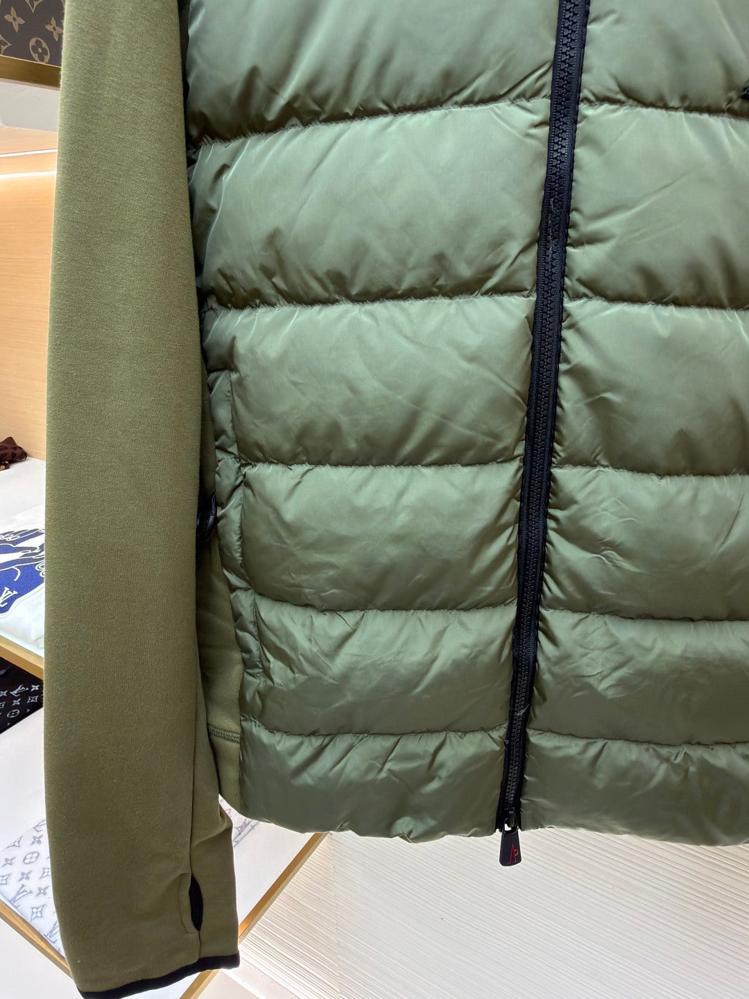 Logo Patch Down Jacket