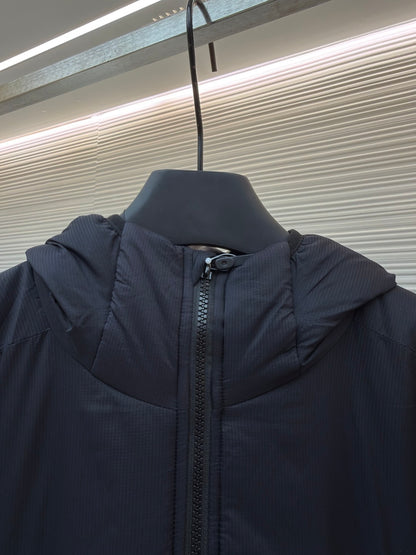Embroidered Down Jacket