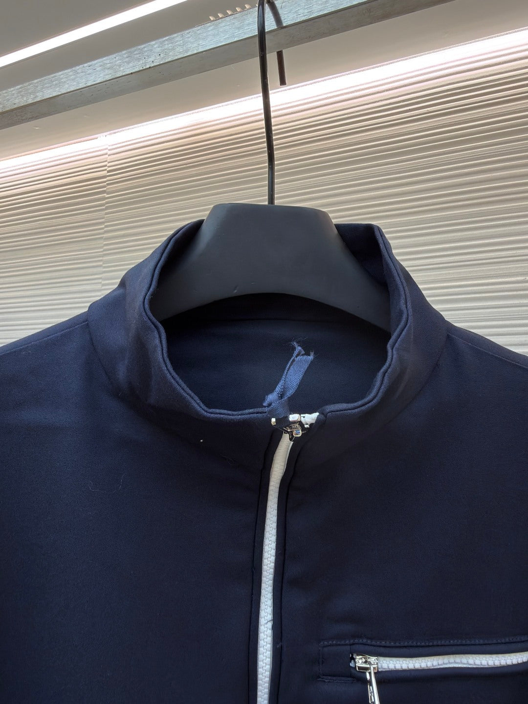 Logo Patch Zip Jacket