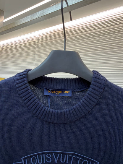 LV Logo Crewneck Sweater