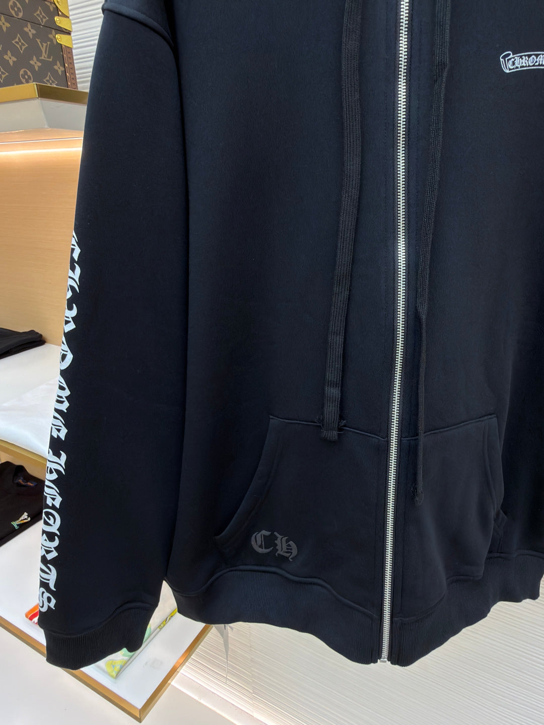 Graphic Zip-Up Hoodie