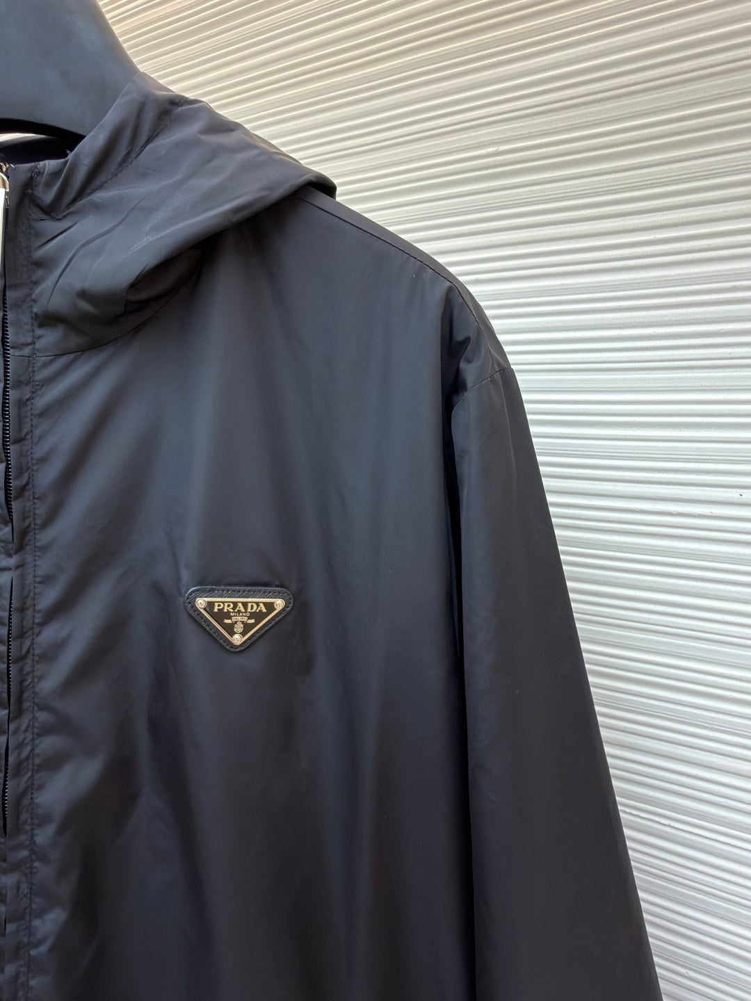 Triangle Logo Hooded Jacket