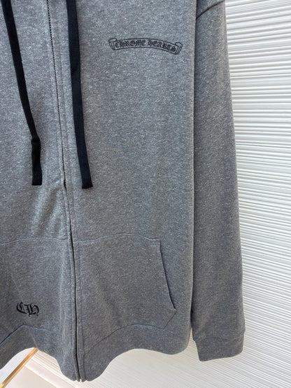 Cross Patch Zip Jacket