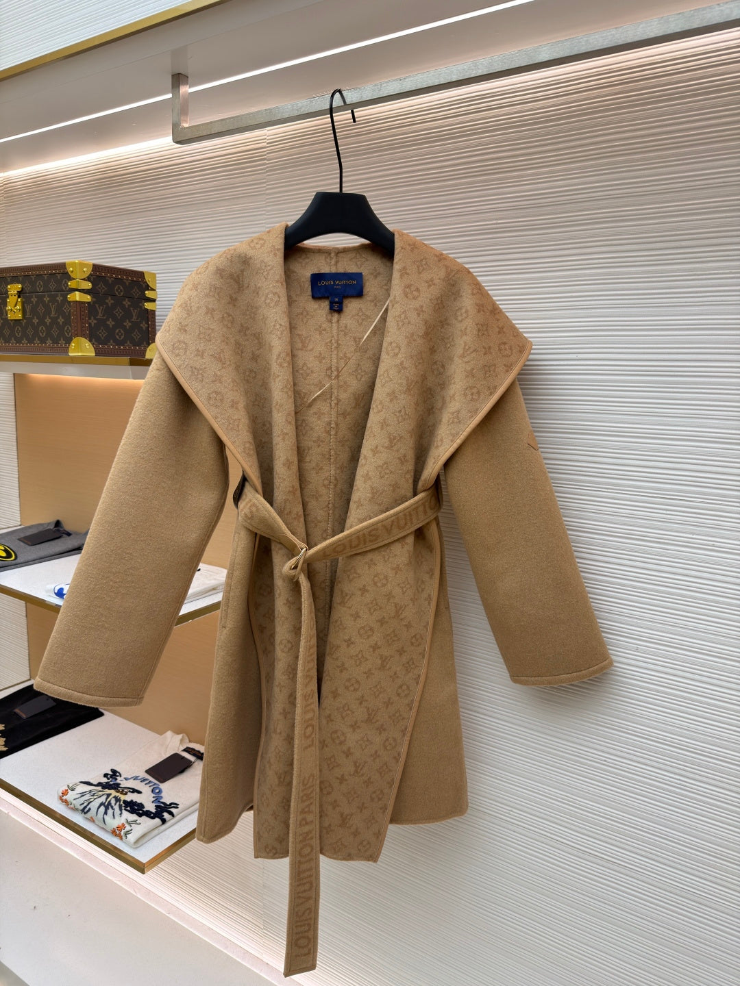 Wool Hooded Coat
