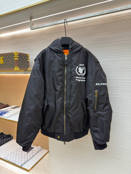 Logo Hooded Jacket