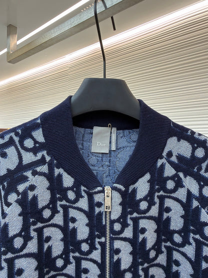 CD Logo Knit Cardigan