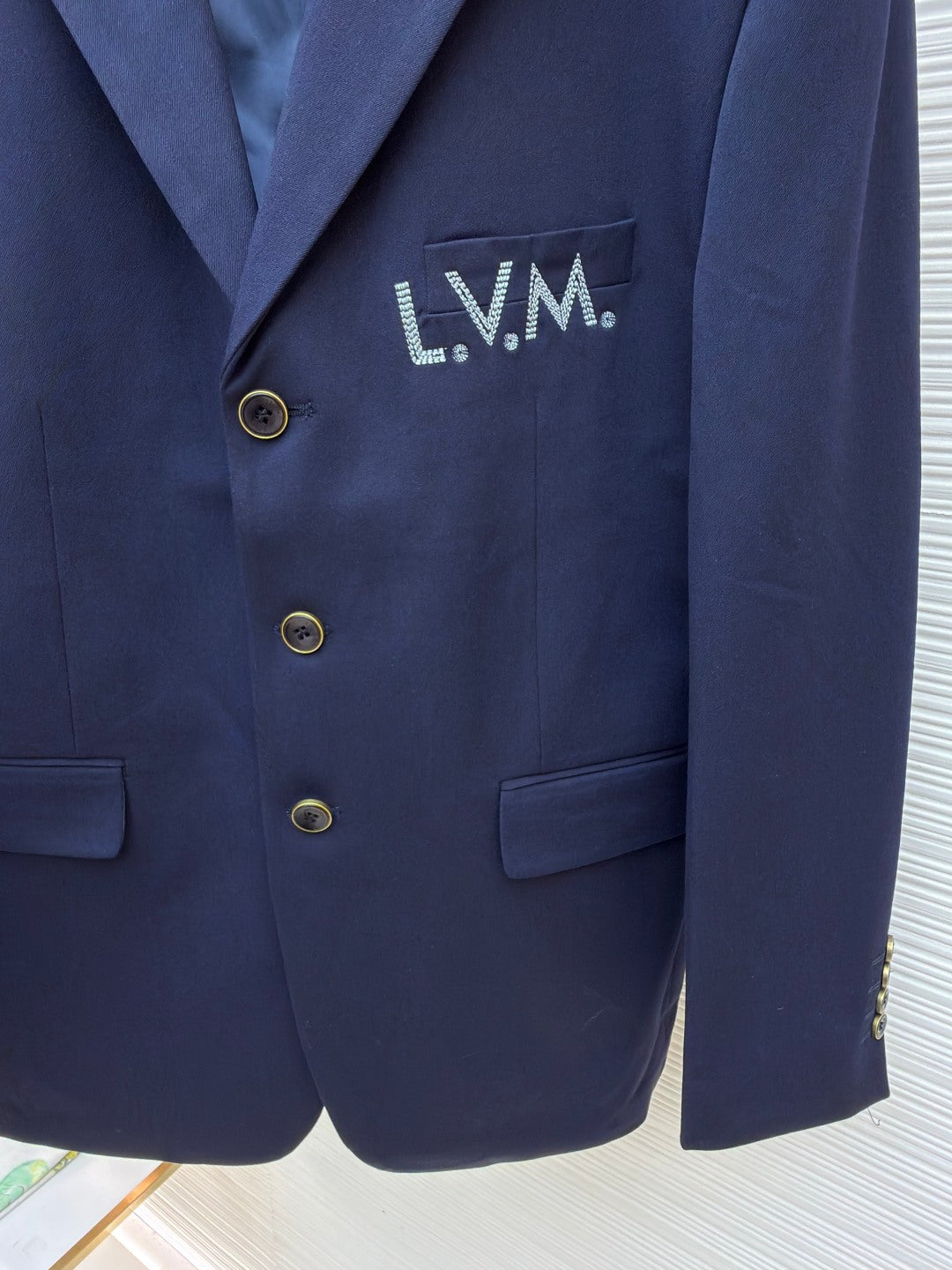 LV Logo Tailored Blazer