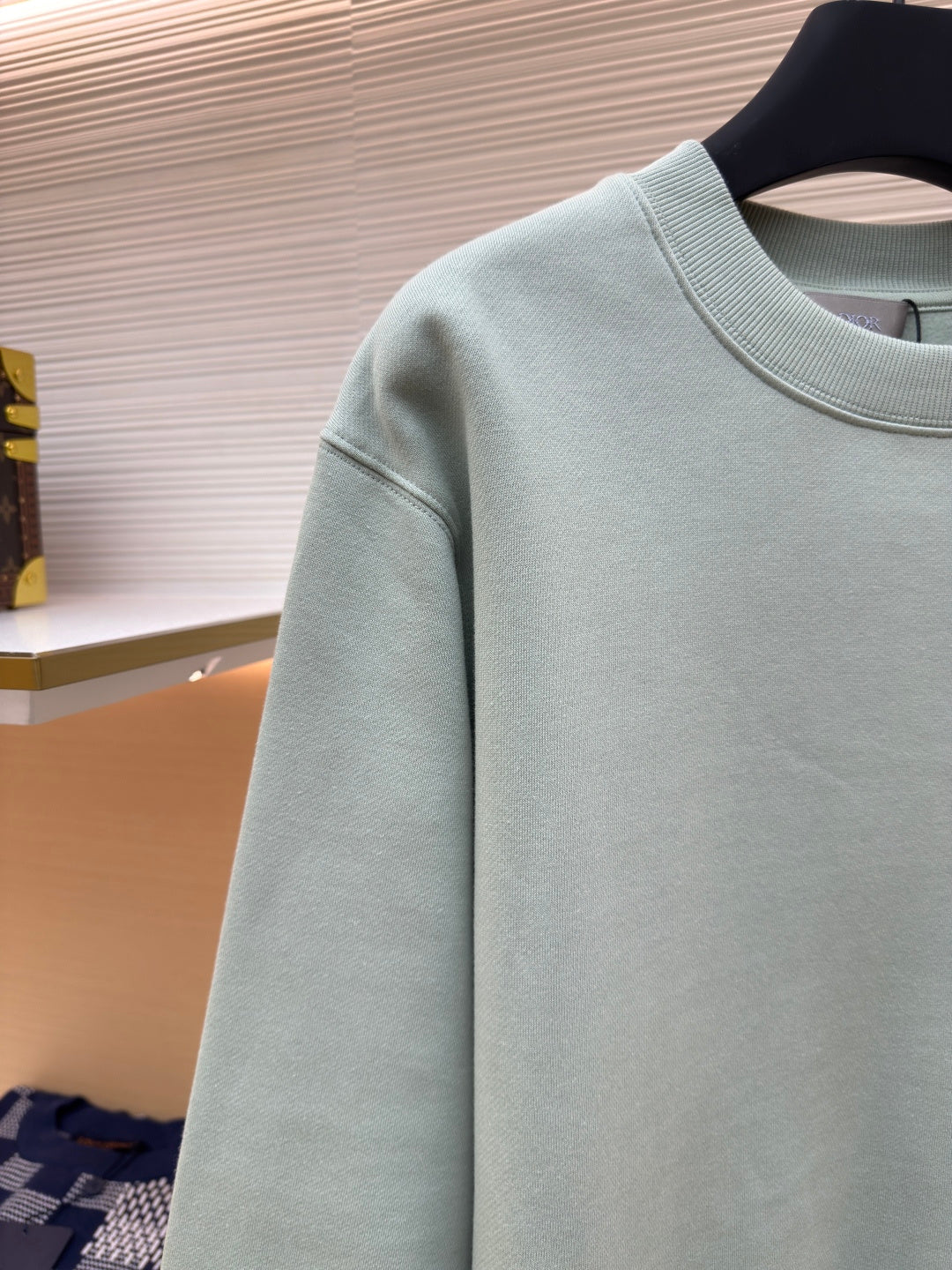 Embroidered Crewneck Sweatshirt