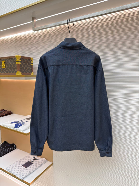 Triangle Logo Denim Jacket
