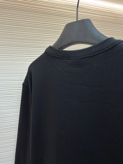 Embroidered Crewneck Sweatshirt