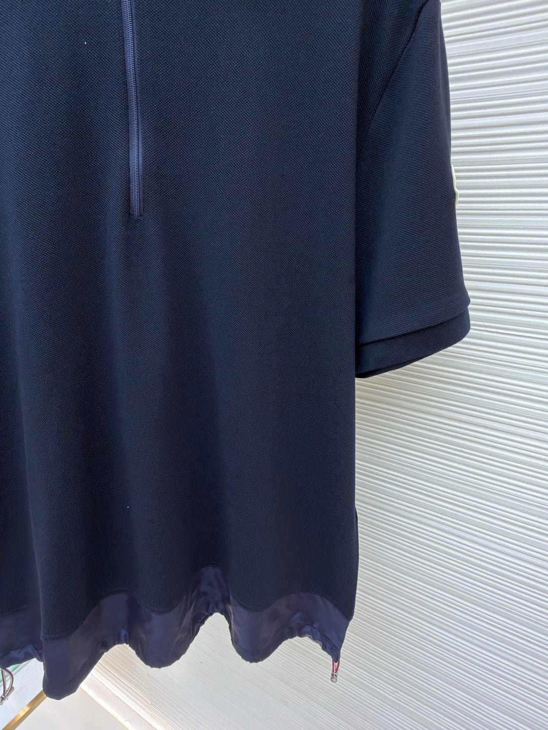 Logo Patch Zip Polo