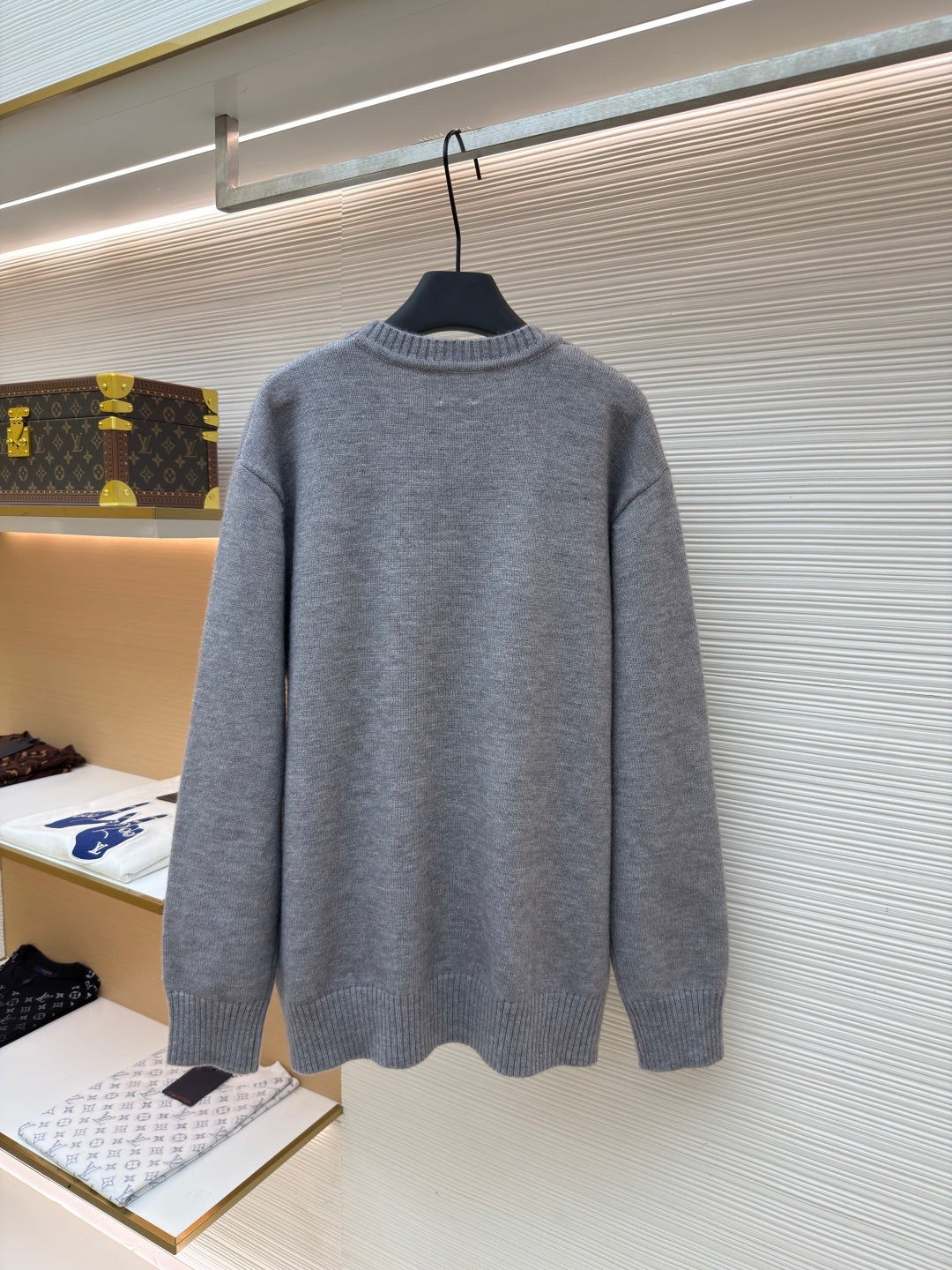 Embroidered Crewneck Sweater