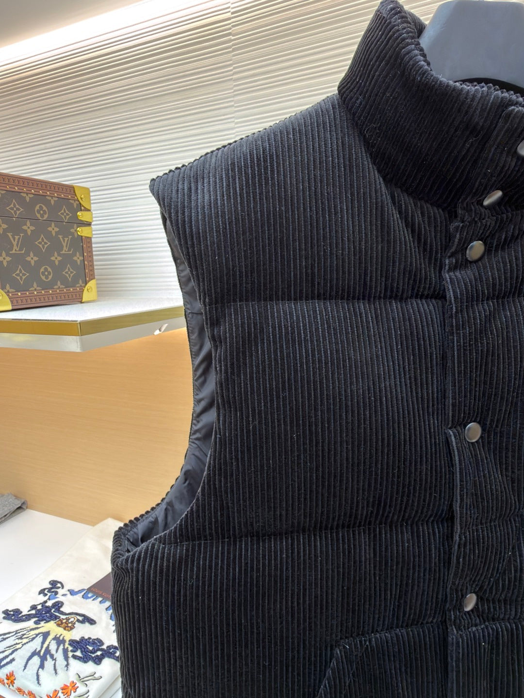 Corduroy Down Gilet