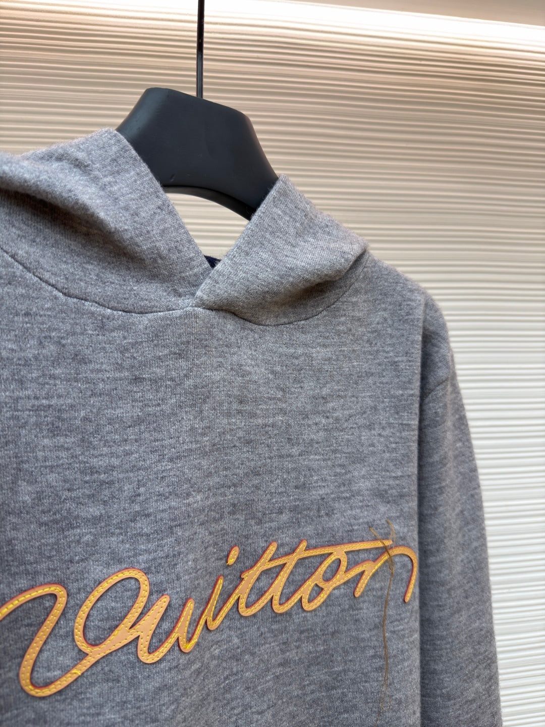 LV Logo Cashmere Hoodie