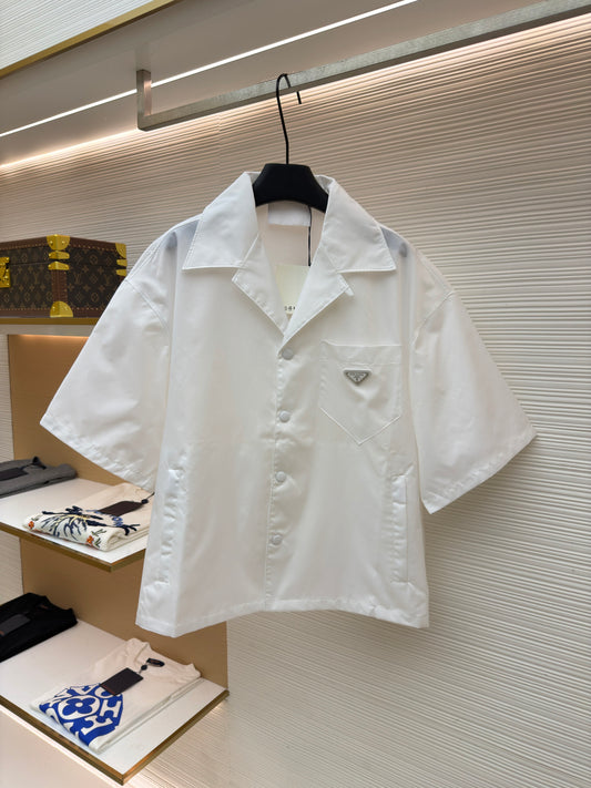 Triangle Logo Short Sleeve Shirt