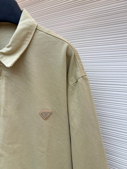 Triangle Logo Denim Jacket