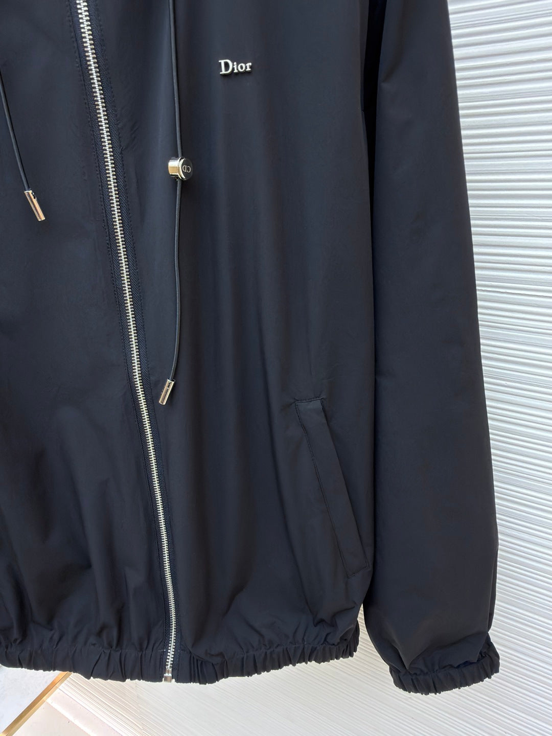 Oblique Hooded Jacket