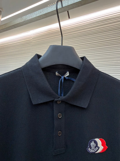 Logo Patch Polo Shirt