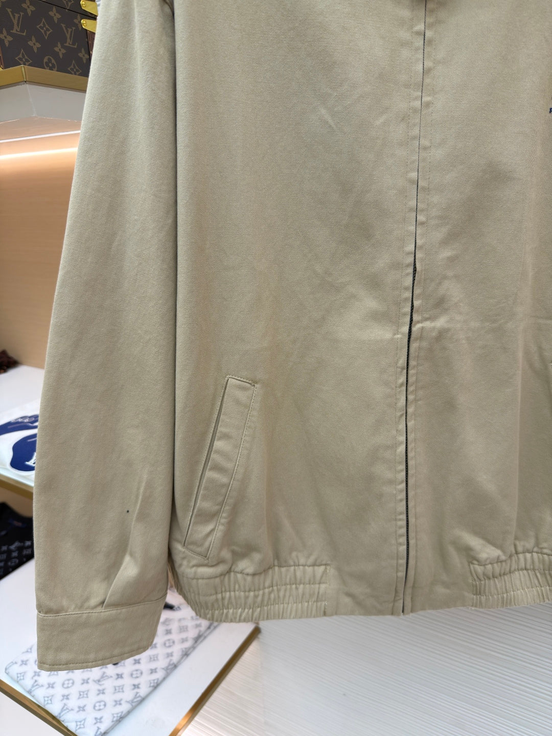 Embroidered Zip Jacket