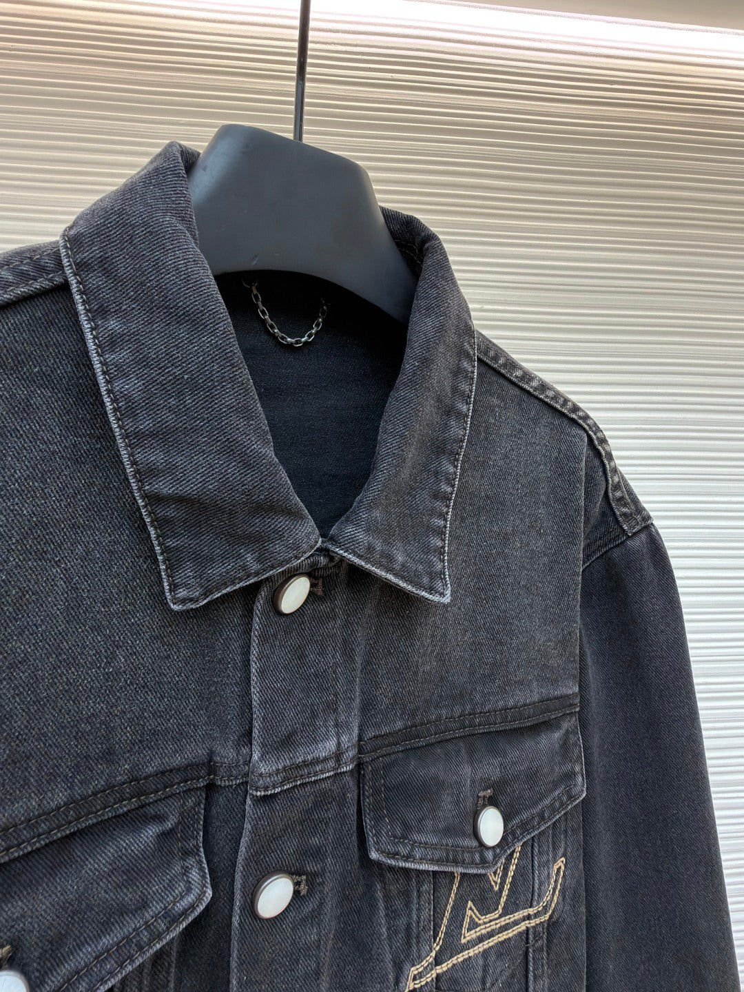 Embroidered Denim Jacket