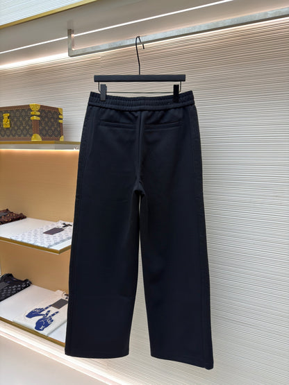 Oblique Relaxed Trousers