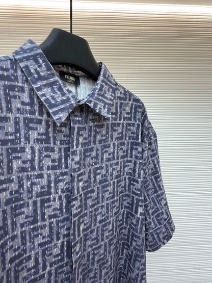 Logo Denim Shirt