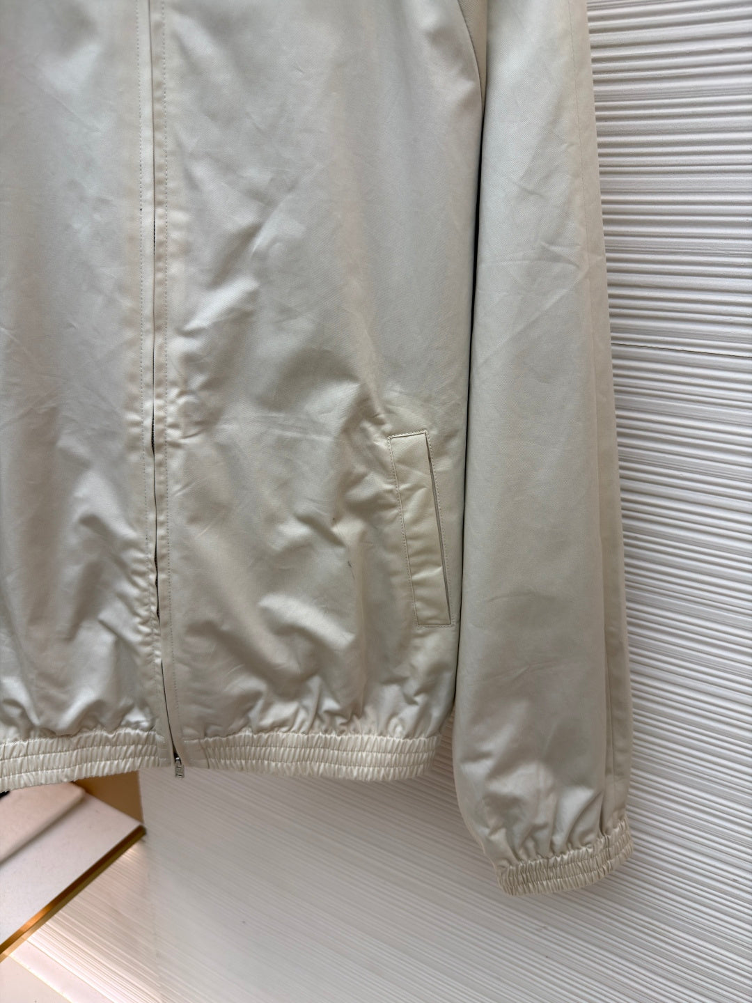 Embroidered Zip Jacket