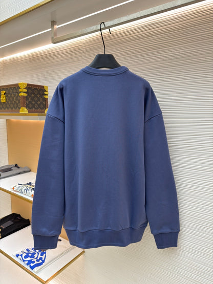 Embroidered Crewneck Sweatshirt