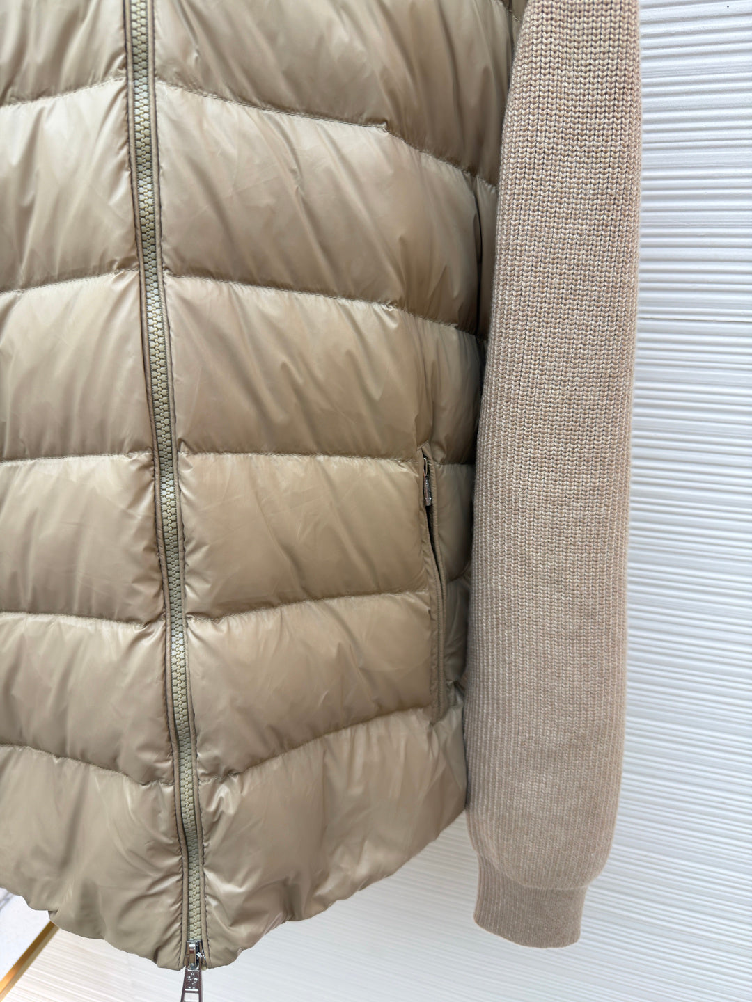 Embroidered Down Jacket