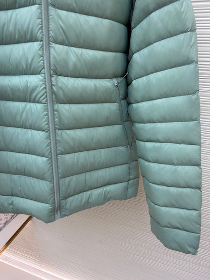 Embroidered Down Jacket