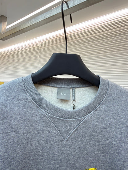 Embroidered Crewneck Sweatshirt