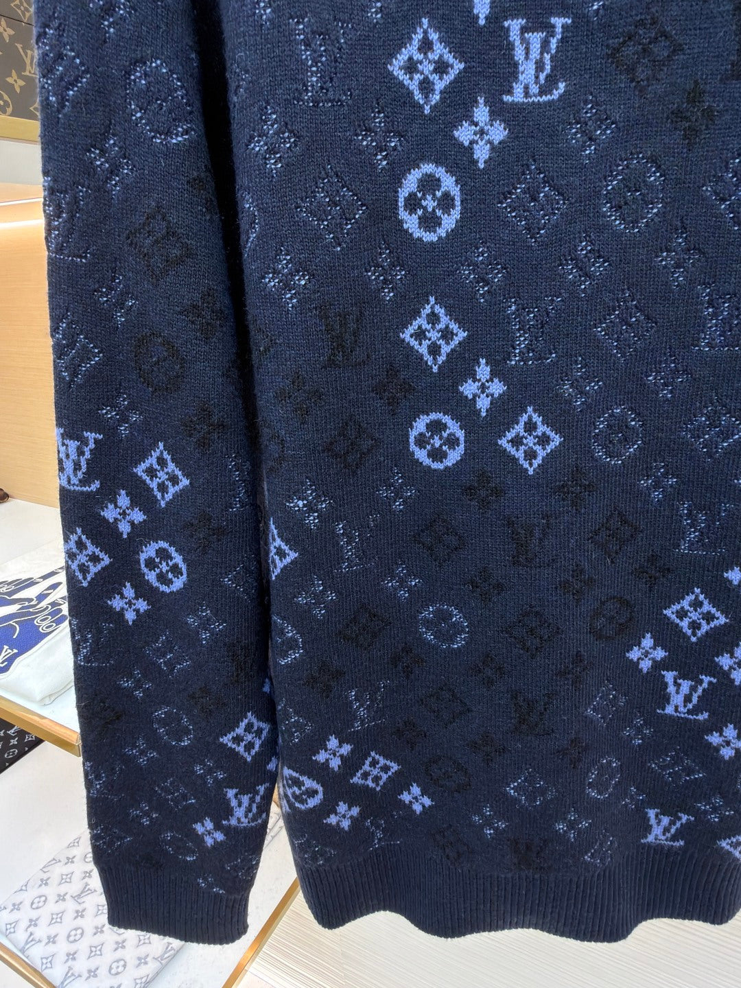 LV Logo Crewneck Sweater