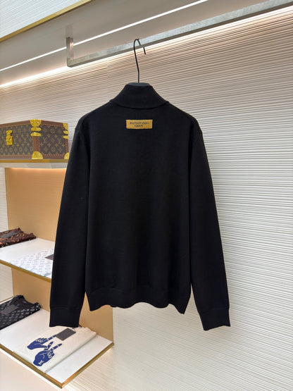 LV Logo Cashmere Crewneck Sweater