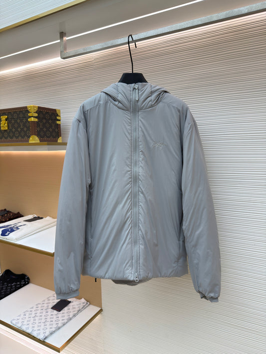 Embroidered Down Jacket