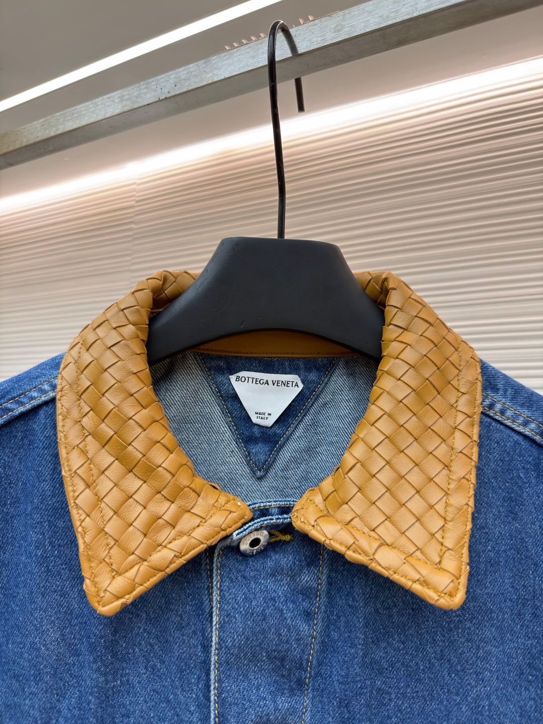 Intrecciato Denim Jacket