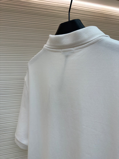 Logo Patch Polo Shirt