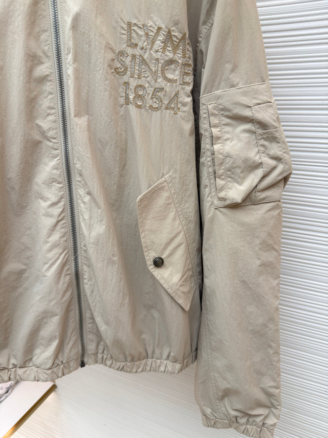 LV Logo Windbreaker Jacket
