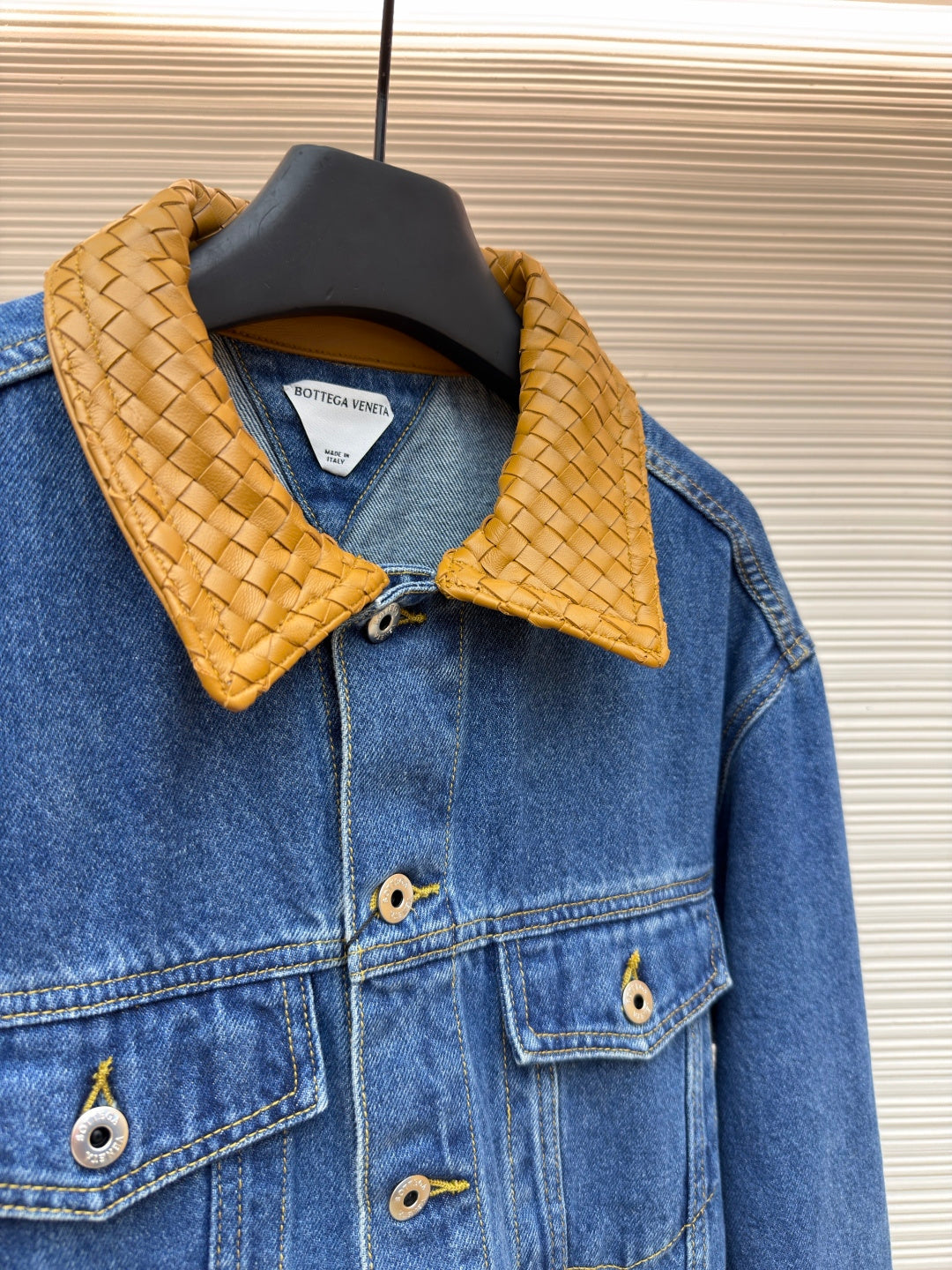 Intrecciato Denim Jacket