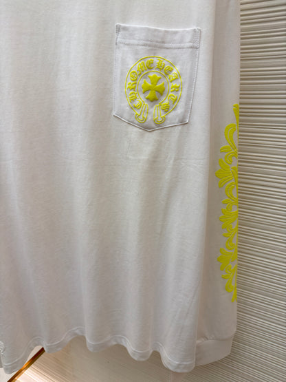 Vine Motif Longsleeve T-Shirt