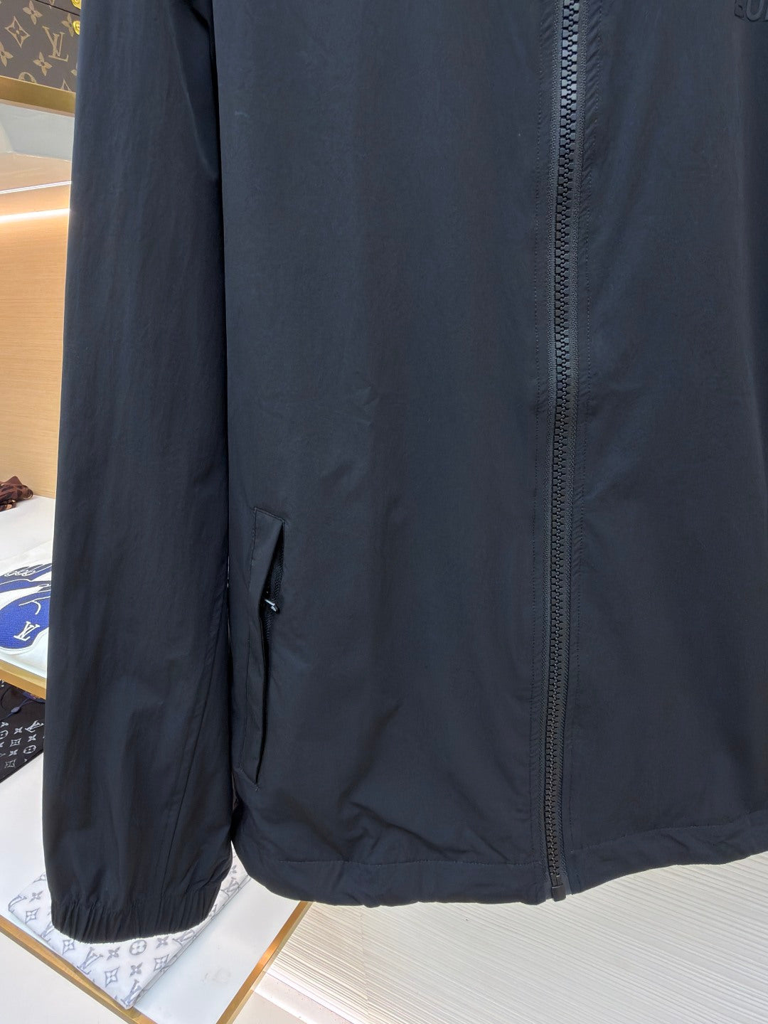 Logo Hooded Jacket